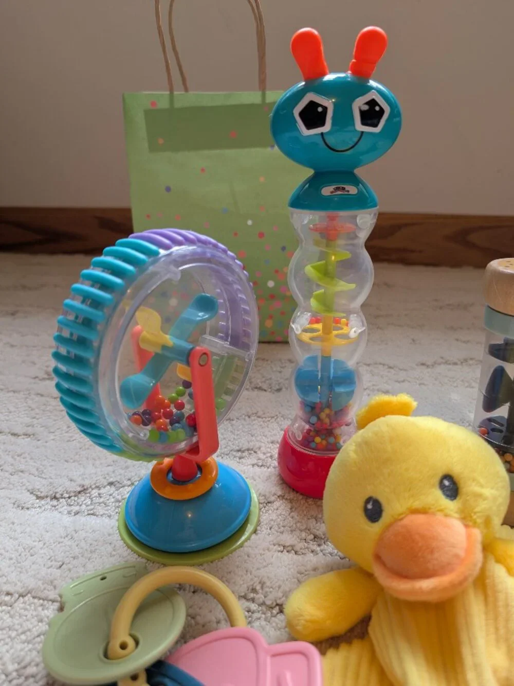 Sensory and Travel Baby Toddler Toys Bundle, 0+ months, Good to NWT condition
